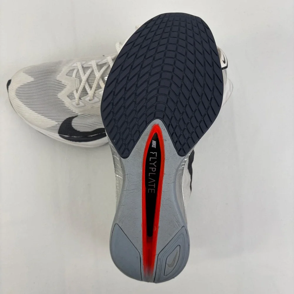 Nike ZoomX Vaporfly NEXT% 4 Road‎ Racing Sneakers White/Gridiron HF6412-100 W 9